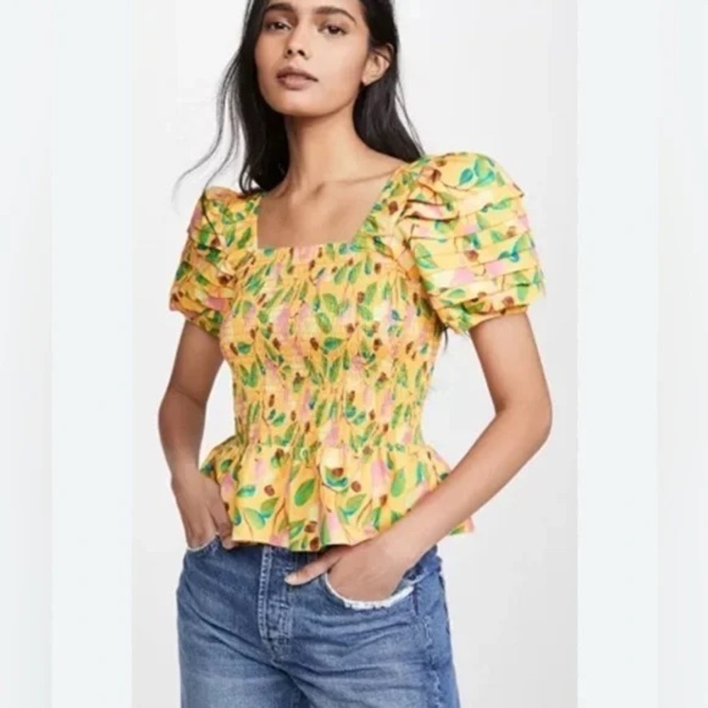 Farm Rio Ruched Top